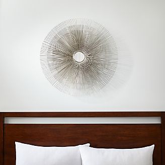 Circle Wall Art wall art: wood, metal and fabric designs | crate and barrel Circle Wall Art wall art: wood, metal and fabric designs | crate and barrel