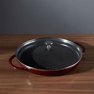 Staub ® Cast Iron Round Steam Grill - Grenadine