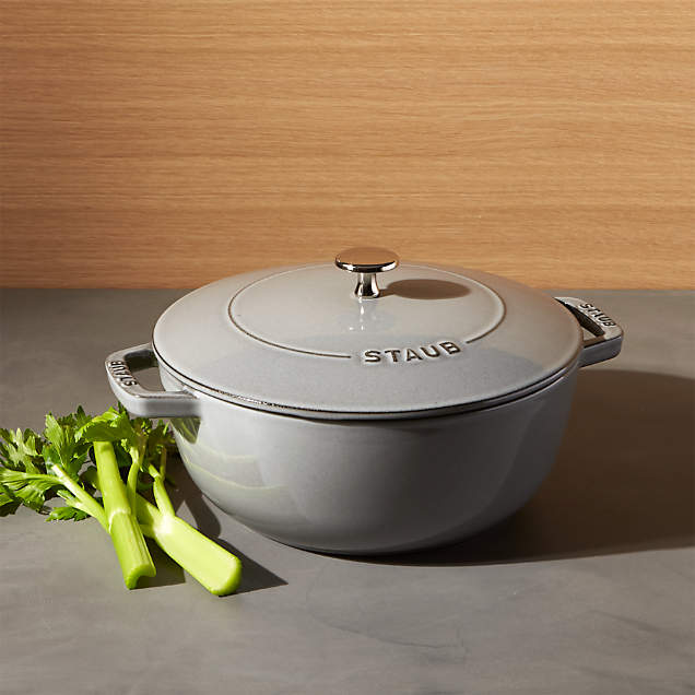 Staub Grey Tea Kettle + Reviews Crate and Barrel