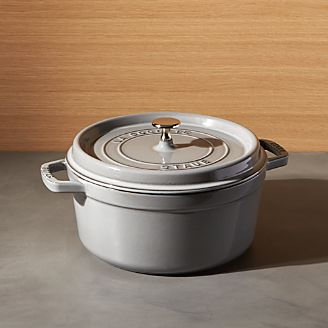 Staub ® 5.5-Qt Graphite Grey Cocotte