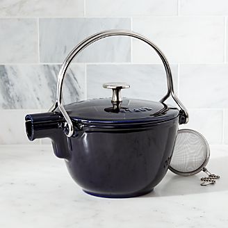 Staub ® Dark Blue Tea Kettle