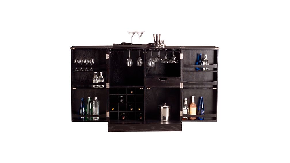 Steamer Bar Cabinet | Crate and Barrel
