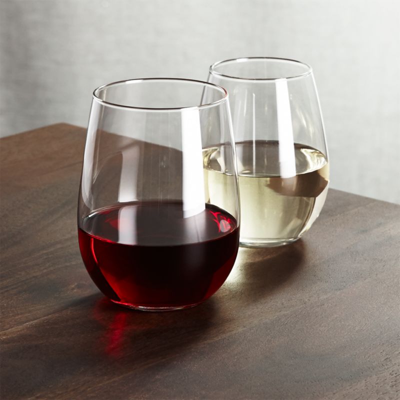 Stemless Wine Glasses | Crate and Barrel