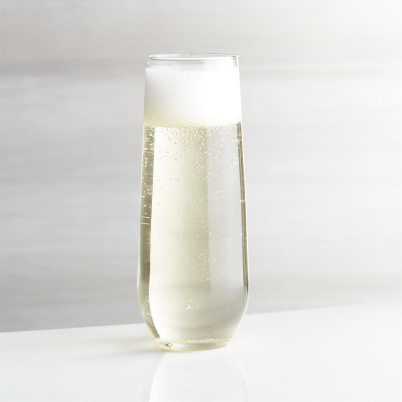 stemless champagne glasses