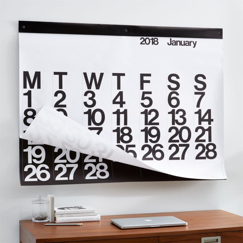 Stendig Calendar 2017 Crate and Barrel