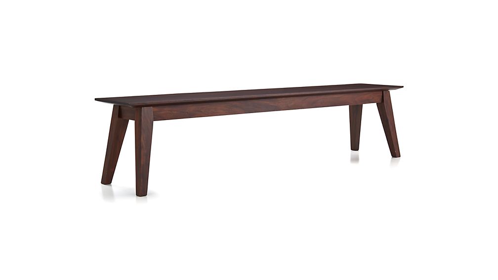 Steppe Solid Wood Dining Bench Crate and Barrel