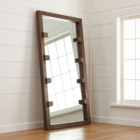 Stilt Floor Mirror Reviews Crate And Barrel