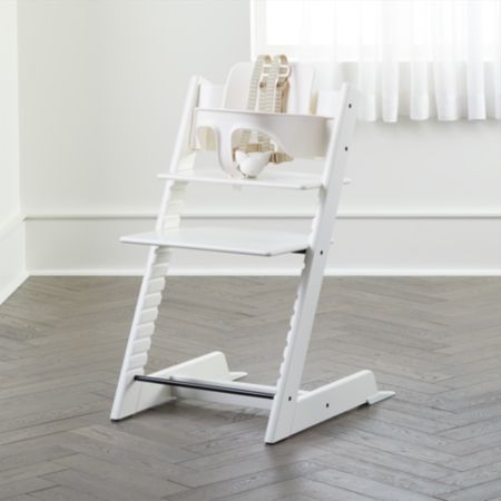 Tripp Trapp By Stokke High Chair White Reviews Crate And Barrel