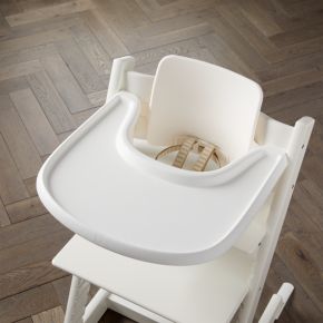 Image of Tripp Trapp® by Stokke® White High Chair Tray