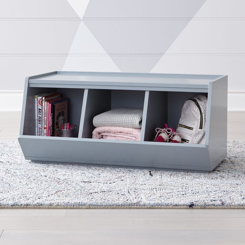 toy organizer grey