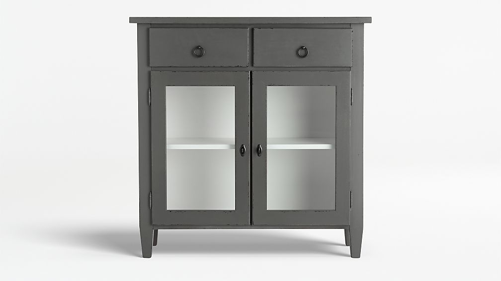 Stretto Grey Entryway + Reviews Crate and Barrel