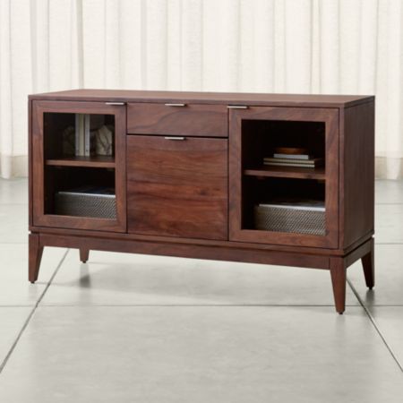 Strut Bourbon Credenza Reviews Crate And Barrel