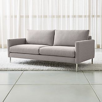 New Clearance And Outlet Crate Barrel Studio Series Customizable Sofa