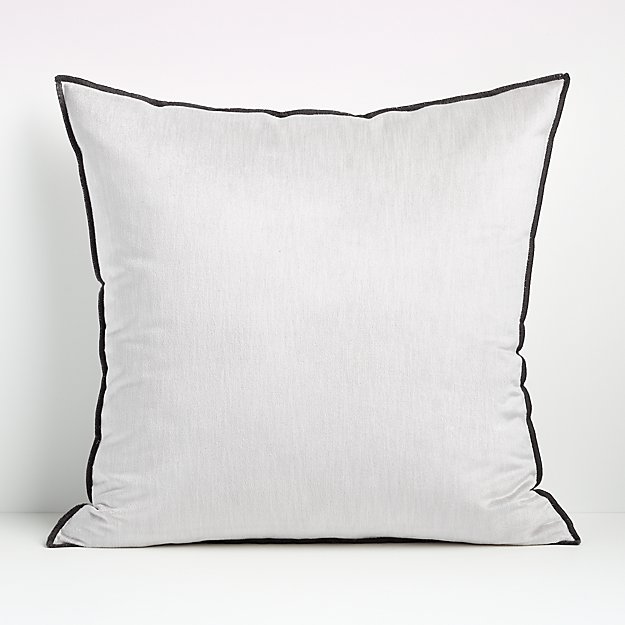 Styria Moonbeam 23" Pillow Cover Crate and Barrel