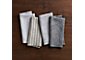 Suits Linen Cloth Dinner Napkins, Set of 4