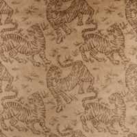 Sumatra Wool Tiger Handwoven Brown Rug Swatch 12"x18"