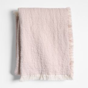 Image of Supersoft Organic Cotton Gauze Classic Violet Rose Baby Stroller Blanket