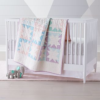 Patterned Crib Bedding Crate And Barrel Kids