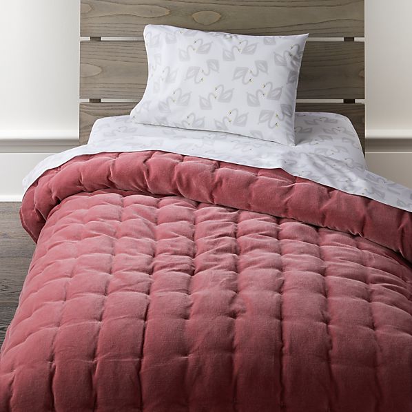 Swan Toddler Bedding