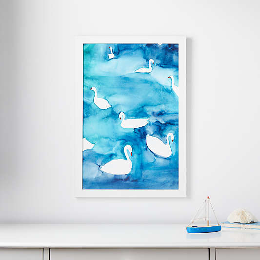 Framed Wall Art Crate and Barrel