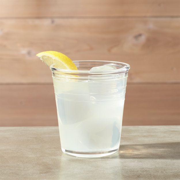 Swirl 8 oz. Acrylic Drink Glass | Crate and Barrel