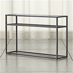 Echelon Narrow Console Table | Crate and Barrel - Switch Console Table