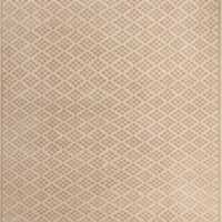Sydney Wool Checker Taupe Handknotted Rug Swatch 12"x18"