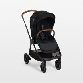 Image of Nuna ® TRIV ™ next Caviar Black Compact Foldable Baby Stroller