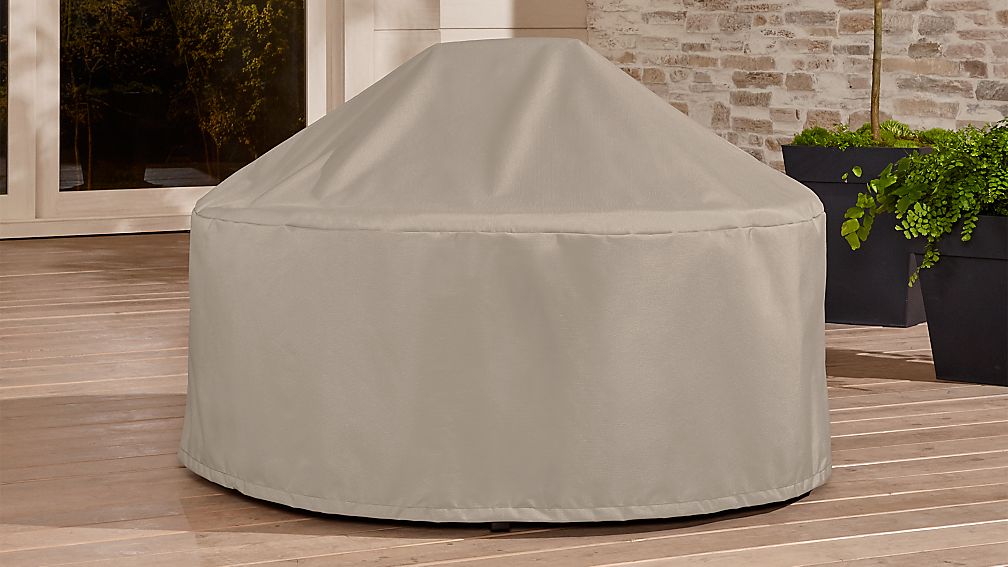 Outdoor Round Dining Conversation Table Cover Crate And Barrel Outdoor Round Dining Conversation Table Cover