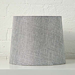 Cotton Lamp Shades Crate And Barrel