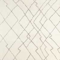 Tangier Wool Moroccan Silver Rug Swatch 12"x18"