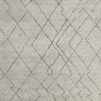 Tangier Wool Moroccan Grey Rug Swatch 12"x18"