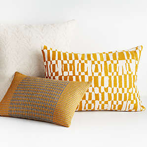 yellow throw pillows canada
