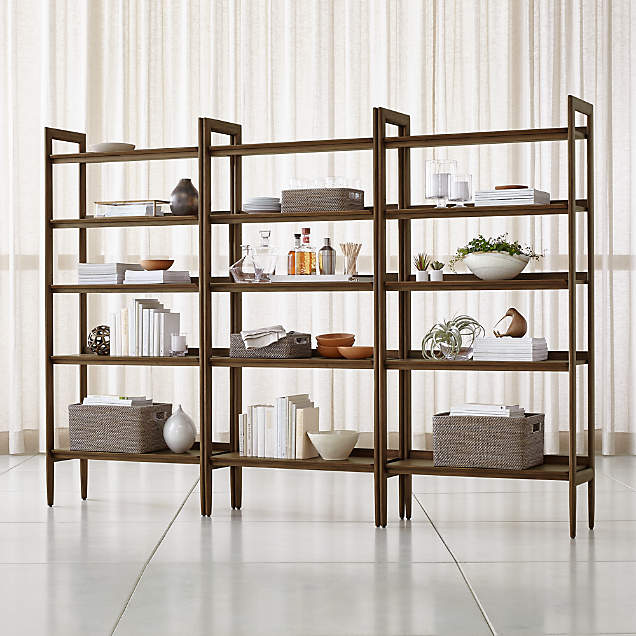 Tate Bookcase Bar + Reviews Crate and Barrel