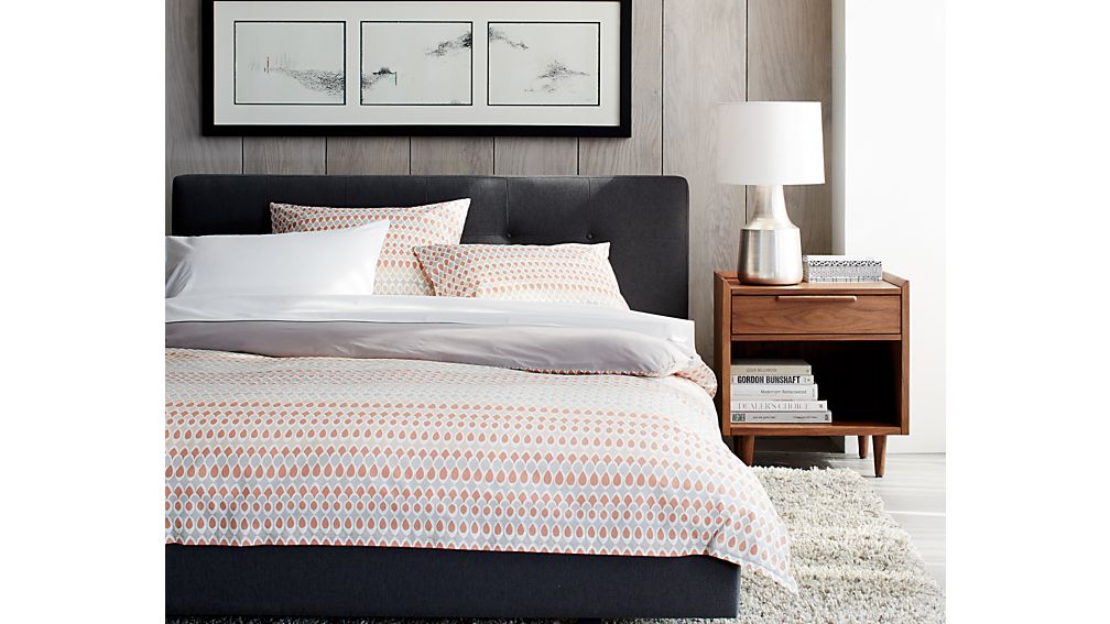 Tate Queen Bed | Crate and Barrel Tate Queen Bed | Crate and Barrel