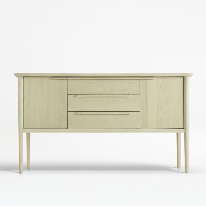 Tate Sand Midcentury Sideboard Reviews Crate And Barrel