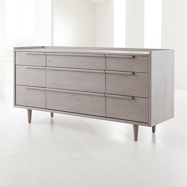 Tate Stone 9 Drawer Dresser Reviews Crate And Barrel