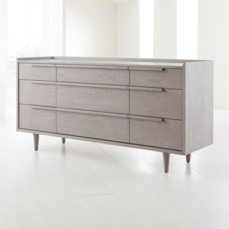 Tate Stone 9 Drawer Dresser Reviews Crate And Barrel