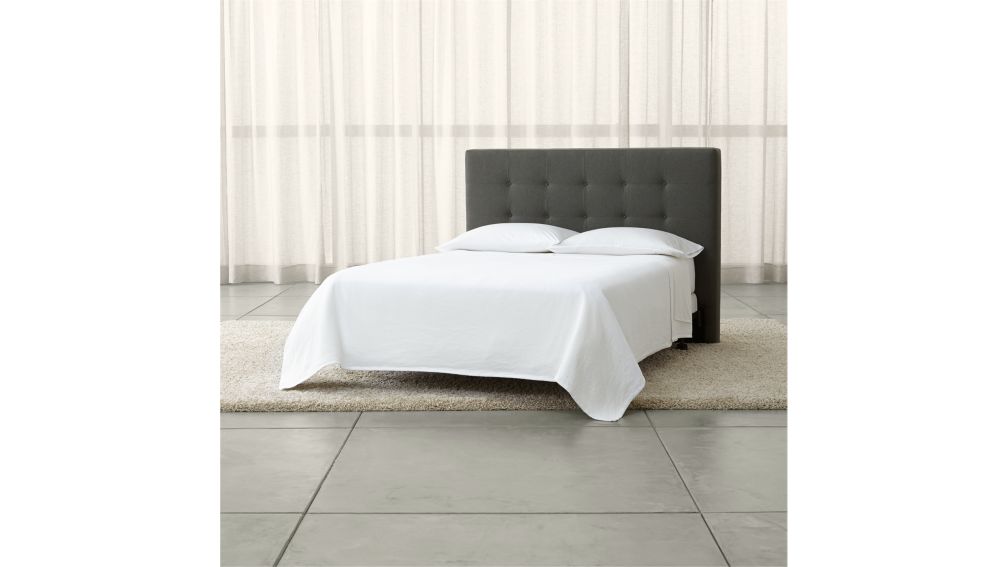 Tate Full Upholstered Headboard 45" Crate and Barrel