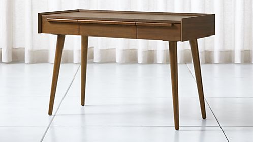 modern home office desks | crate and barrel