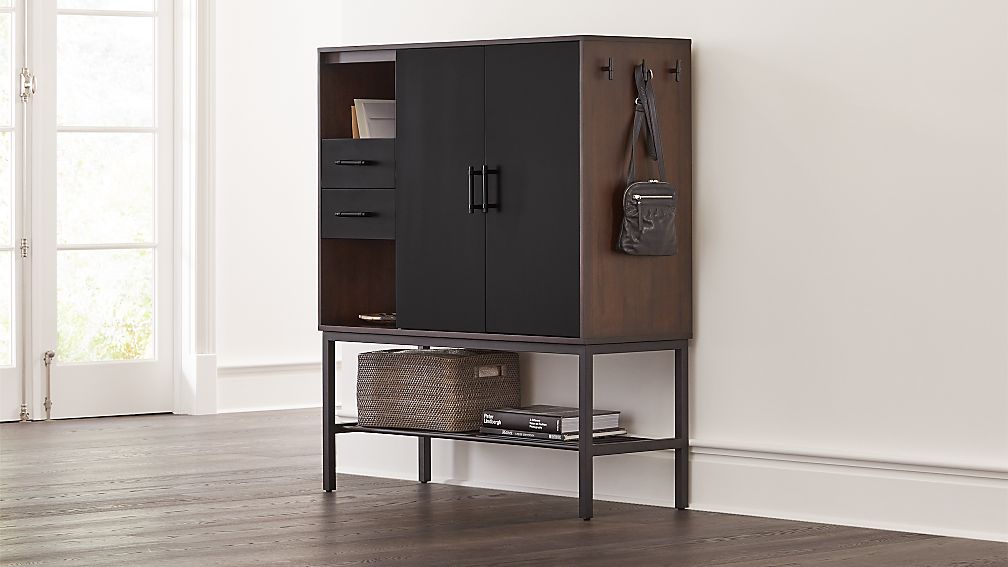 Tatum Entryway Shoe Storage Cabinet + Reviews | Crate and ...