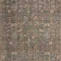Tavira Performance Traditional Blue Handknotted Rug Swatch 12"x18"