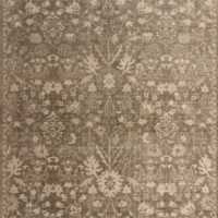 Tavira Performance Traditional Green Handknotted Rug Swatch 12"x18"