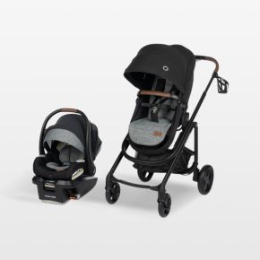 Image of Maxi-Cosi ® Tayla ™ Max Onyx Wonder 5-in-1 Modular Travel System Stroller/Baby Car Seat