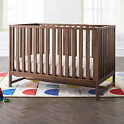 adjustable height crib