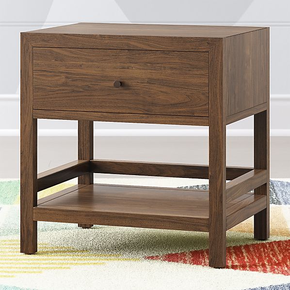 taylor walnut crib