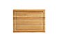 FSC Teak Small Rectangular Cutting Board with Well