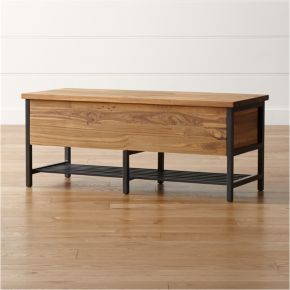 Home Furniture 100 Styles For Every Room Crate And Barrel Teca Storage Trunk Bench