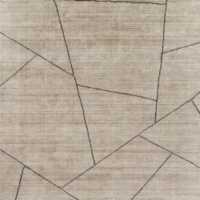 Teramo Performance Abstract Dark Taupe Rug Swatch 12"x18"