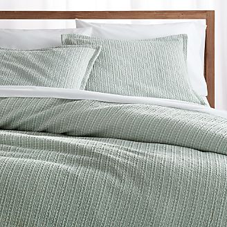 Tessa Aqua Duvet Covers and Pillow Shams